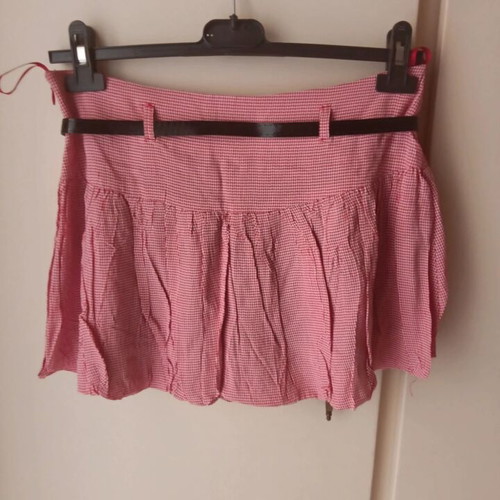 Mini skirt Paranoia like new, size S/36, white and red