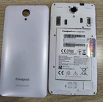 Coolpad used with broken external glass