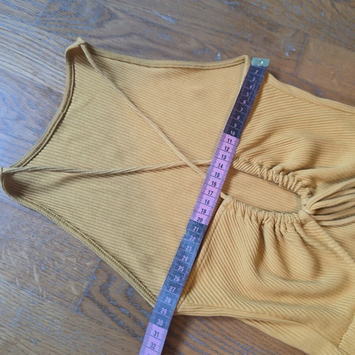 H&M summer dress, orange, size M