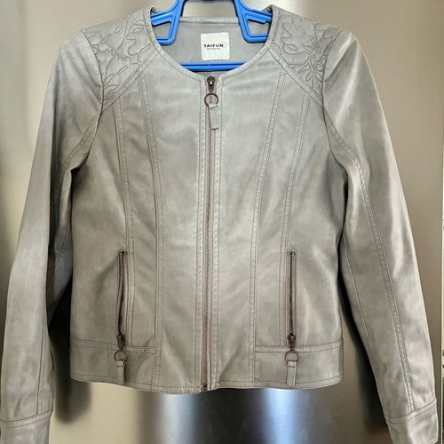 Taifun gray jacket with long sleeves like new, size 36