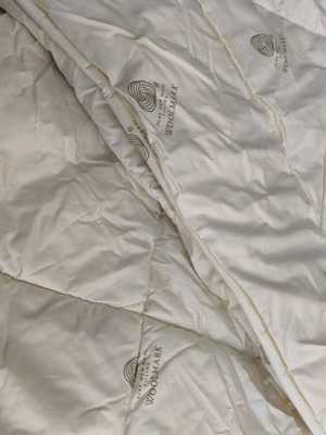 Wool double quilt new with Australian wool and percale fabric 2.20x2.40