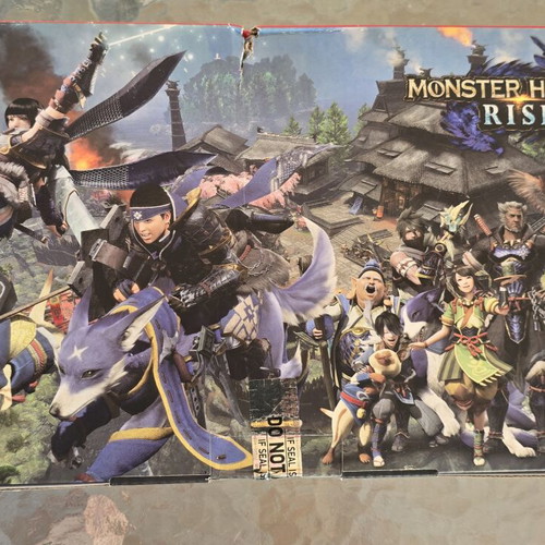 Nintendo Switch 2019 Edition 32GB Monster Hunter Rise bundle