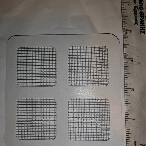 Adhesive screens for bathroom drain like new
