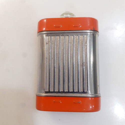Mini metal flashlight Artas used, 1960s