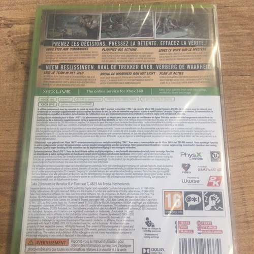 The Bureau: XCOM Declassified Xbox 360 new, sealed