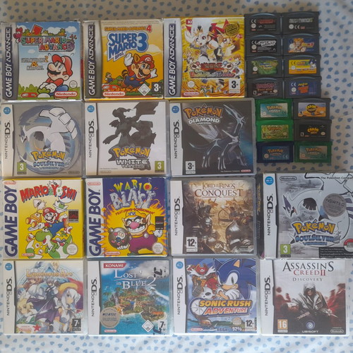 Nintendo GBA and DS Games like new