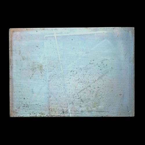 Silver rod 0.925 with colored screen print of Perachora Constitutional flag 1832 like new