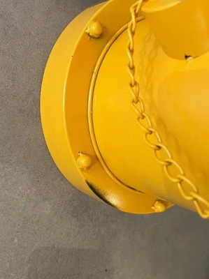 Fire hydrant yellow bin 40x28cm new