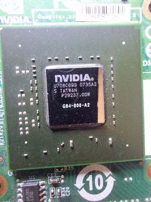 Nvidia laptop GPU used, unknown condition