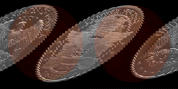 1 oz ,999 Χάλκινο Νόμισμα US Quarter