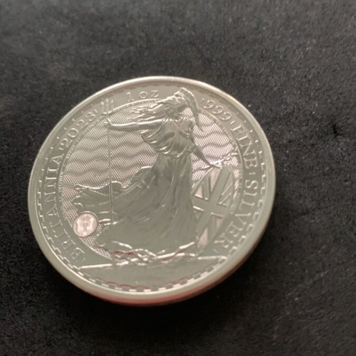 Silver Britannia King Charles 1oz 2023 new, 999 fine silver