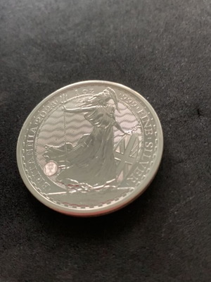 Silver Britannia King Charles 1oz 2023 new, 999 fine silver
