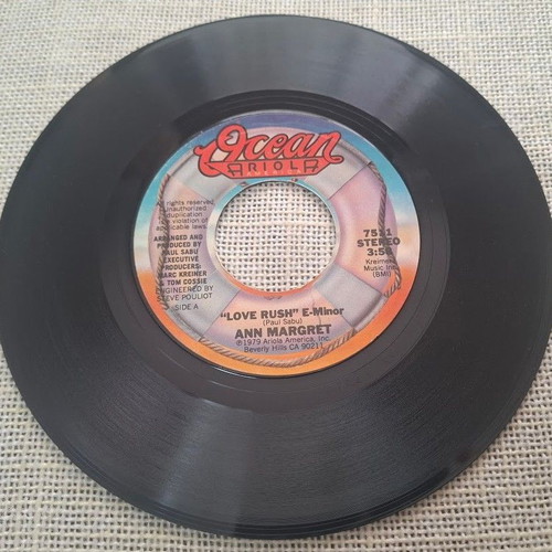 Ann Margret Love Rush E-Minor 7' μεταχειρισμένο, R&B / Soul