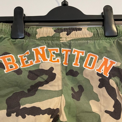 Benetton Παιδικό Σορτς Καμουφλάζ Μεταχειρισμένο, XS 4-5 Ετών