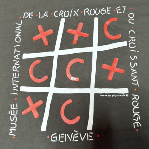 Ifrc collectible t-shirt like new from International Red Cross Museum Geneva