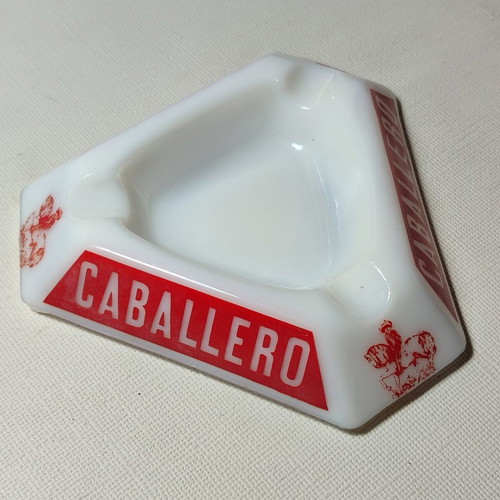 Caballero cigarettes vintage ashtray used, good condition