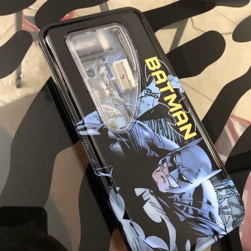 Batman by Jim Lee school set tin case pencils ruler sharpener eraser new DC Comics