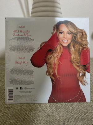 Mariah Carey All I Want For Christmas 7inch vinyl new, pop
