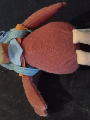 Rocky plushie from Chicken Run movie, authentic, like new