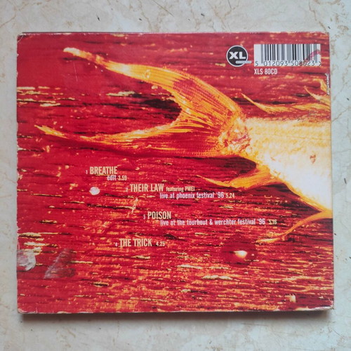 Breathe CD by Prodigy used, electronic genre
