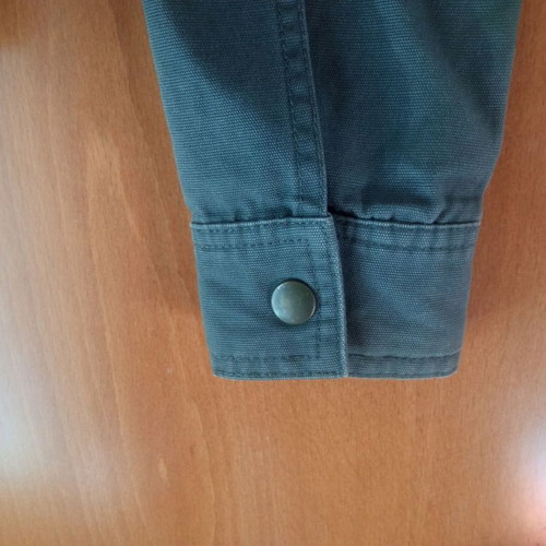 Biston jean jacket used, khaki, crop, slim fit, spring summer