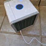 Φορητό μίνι air cooler υδρονέφωσης και υγραντήρας με τροφοδοσία USB καινούργιο