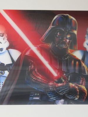 Σουπλά συλλεκτικό Star Wars καινούργιο με διαθλαστική επιφάνεια lenticular