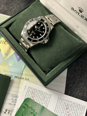 Rolex Submariner 2007 full set used, black dial