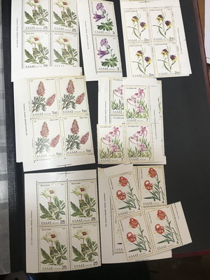 Stamp collection used, 10,000 pieces, Greece