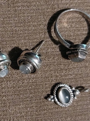 925 Silver Set like new