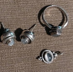 925 Silver Set like new