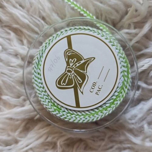 Cotton ribbon used 18 meters