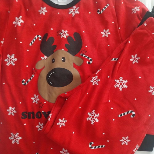 Pajamas new for 8 years old, red, unisex
