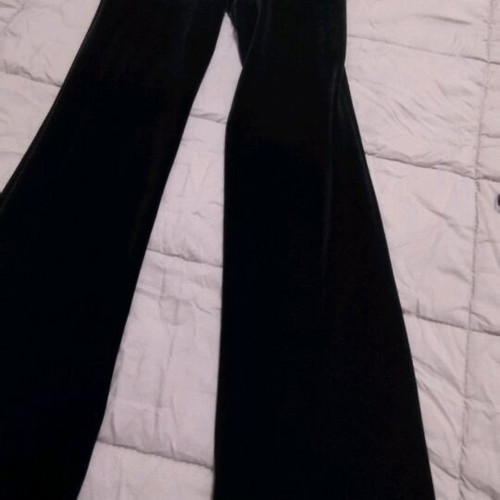Velvet evening jumpsuit with waist transparency medium like new