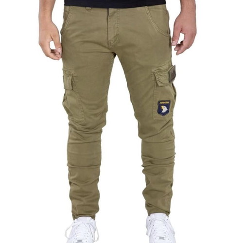 Alpha Industries Force One Cargo pants and Petrol Patch Pant, men's