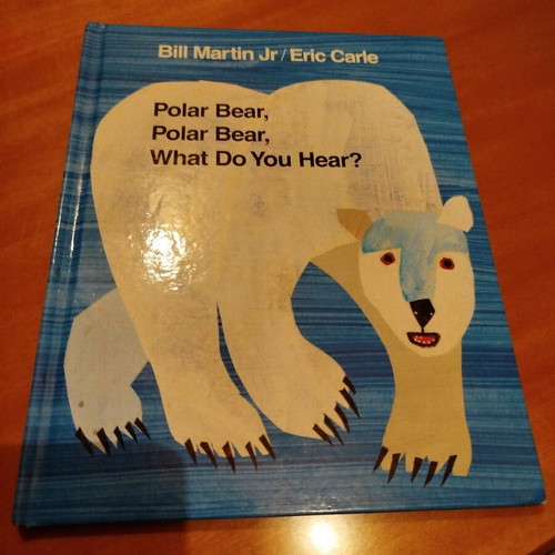 Children's book Polar Bear What Do You Hear? used, English