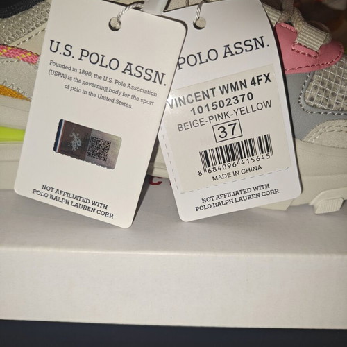 U.S. Polo Assn. Vincent Wmn 4fx sneakers new, multicolor