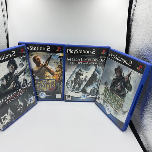 Πακέτο Medal of Honor 4 παιχνίδια μεταχειρισμένα για PlayStation 2