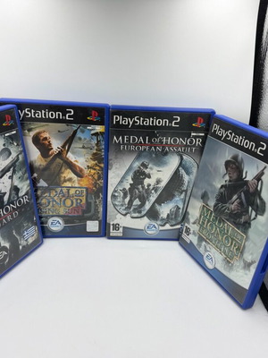 Πακέτο Medal of Honor 4 παιχνίδια μεταχειρισμένα για PlayStation 2