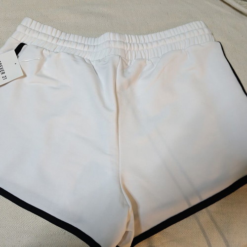 Women's white sports shorts new