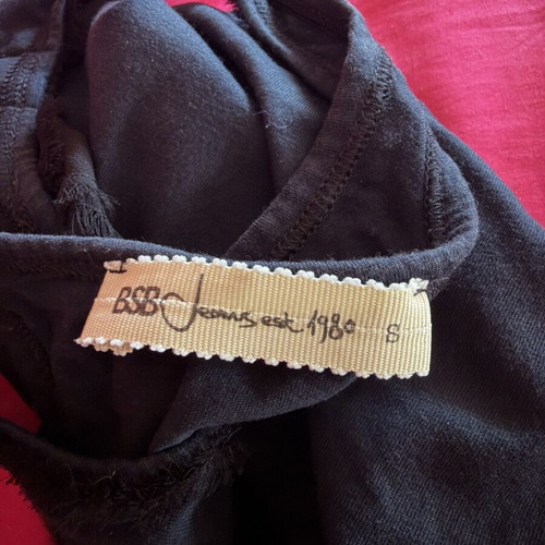 Bsb sleeveless top used, black, size S