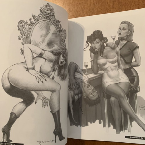 Artbook Crimson Embrace Vol.V new, 64 black and white pages, 1st edition 1999