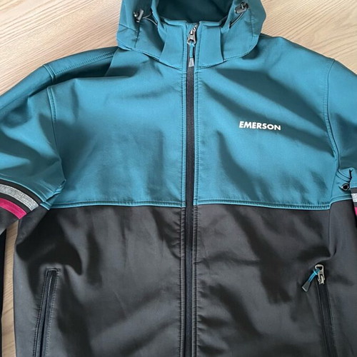 Emerson jacket XL like new, black and green