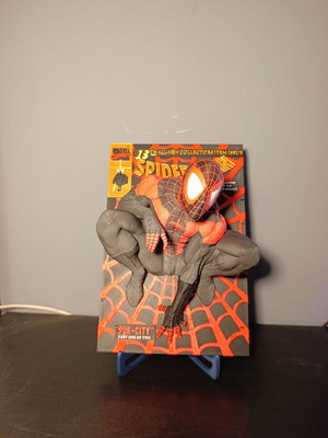 Marvel Miles Morales Spider-Man 3D διακοσμητικό poster με βάση, 25×17 εκ.