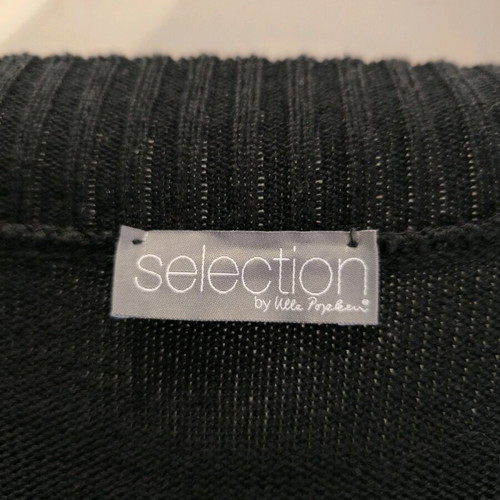 Selection knitted long dress XXXL black like new