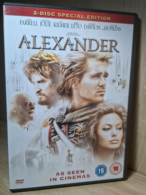 Alexander DVD ειδική έκδοση 2 δίσκων με αγγλικούς υπότιτλους