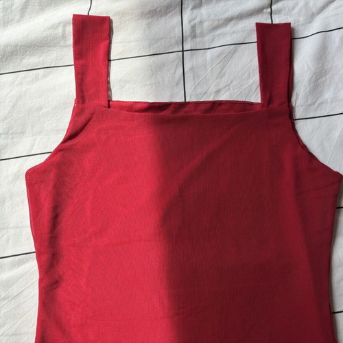 Shein elegant short dress red size M like new