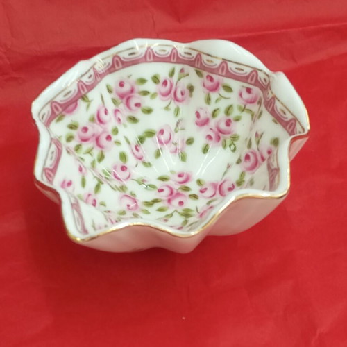 Limoges Christ vintage porcelain bowl