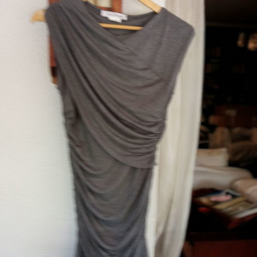 Jus d' Orange Paris φόρεμα silky ruched dress - S
