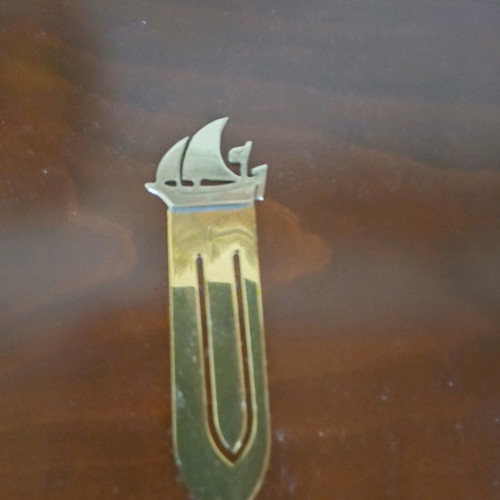 Ship Bookmark and Presse-Papier Compass from Benaki Museum new